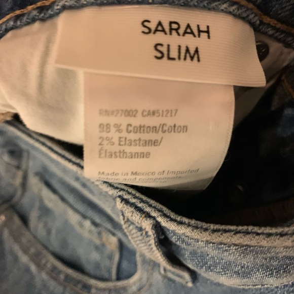 EUC PAIGE Sarah Slim button down jeans.  Sz 26 worn once! - Picture 12 of 16